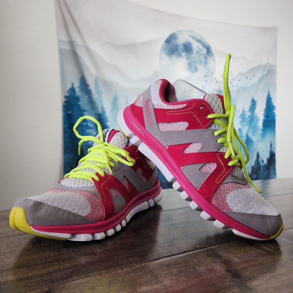Reebok Sublite Duo Athletic Running Shoes Women's 8.5